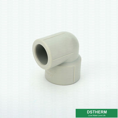 Leak Proof Plastic Ppr Pipe Fittings Corrosion Resistant Reducer elbow Iso9001 Din 8077 / 8078