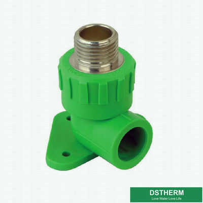 Green Wall Plated Male Threaded Elbow Ppr Pipe Fittings