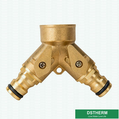 Customized Garden Hose Pipe Fittings Garden Water Inlet Joint Hose Tap Pipe Two Ways Connector