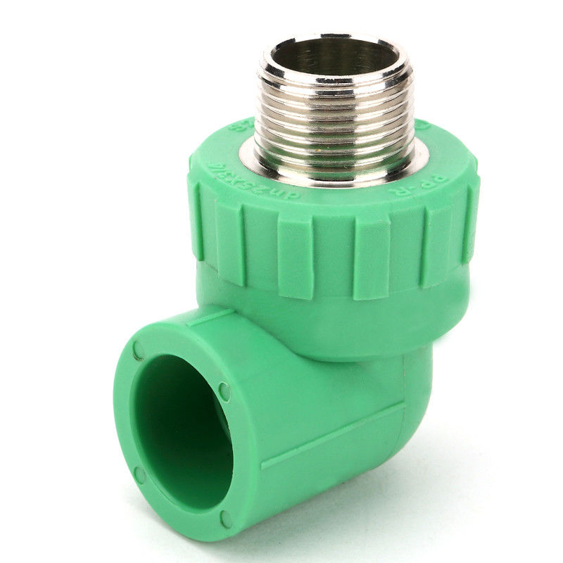 Flexible 90 Ppr Pipe Fittings Customized Color Male Threaded Elbow flexible-90-ppr-pipe-fittings-customized-color-male-threaded-elbow