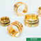 Customized Designs Female Brass Inserts Lighter Weight For CPVC Fittings