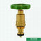 Green Plastic Handles With Brass Valve Cartridges For Ppr And Brass Stop Valve