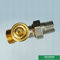 Customized Heavier Type Union Male Female Elbow Grey Classic Heating Brass Thermostatic Radiator Valve