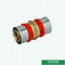 Customized Equal Threaded Coupling Compression Brass Press Union Fittings For Pex Aluminum Pex Pipe