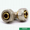 Customized Equal Threaded Elbow Compression Brass Fittings Screw Fittings For Pex Aluminum Pex Pipe