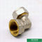 Customized Female Threaded Elbow Compression Brass Fittings Screw Fittings For Pex Aluminum Pex Pipe