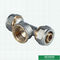 Female Wall Plated Threaded Elbow Fittings Compression Brass Fittings Screw Fittings For Pex Aluminum Pex Pipe