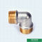 Double Male Threaded Elbow Screw Fittings Compression Brass Fittings Pex Fittings For Pex Aluminum Pex Pipe