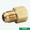 UNC Brass Flared Fittings Threaded Union Coupling Pipe Fittings