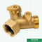 Customized Heavier Type Strong Quality Brass Male And Female Water Hose Connector Two Ways Fittings