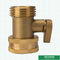 Customized One Way Water Hose Connector Brass Fittings