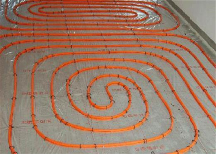 Flexible 20mm Underfloor Heating Pipe Transparent White Pert