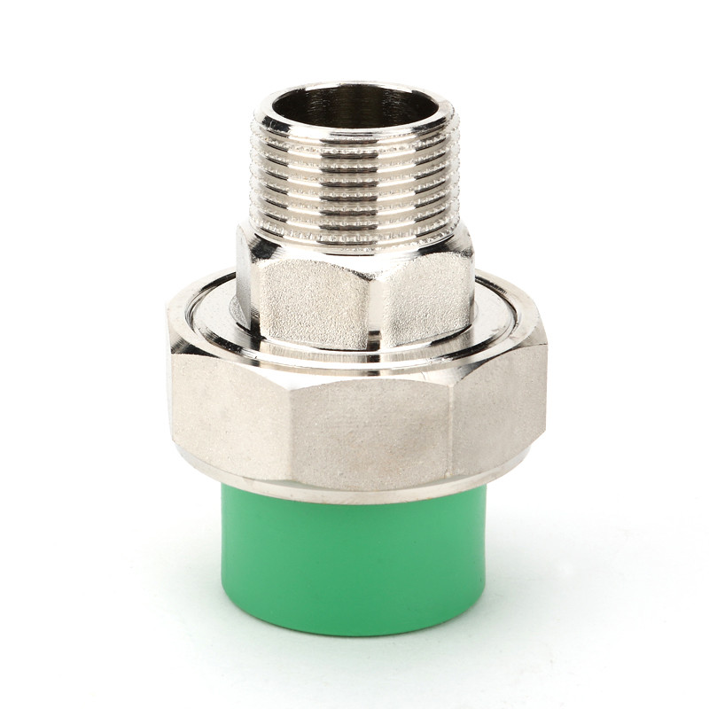 industrial-ppr-pipe-fittings-male-threaded-union-for-liquid-transportation