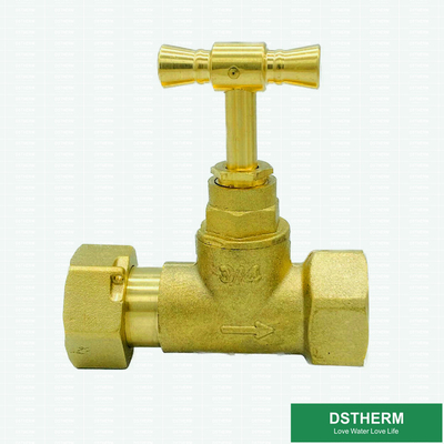 CW617N Gate Brass Ball Valve Single Union 1000pcs