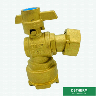 Elbow Handle Single Union Check Ball Valve With Brass 4" ISO9001