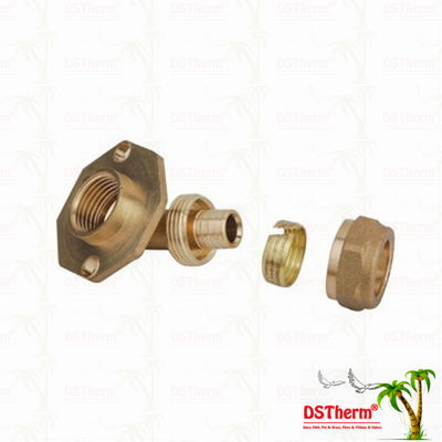 L22MM PEX Brass Fittings PN25 105 Degrees PEX Brass Elbow