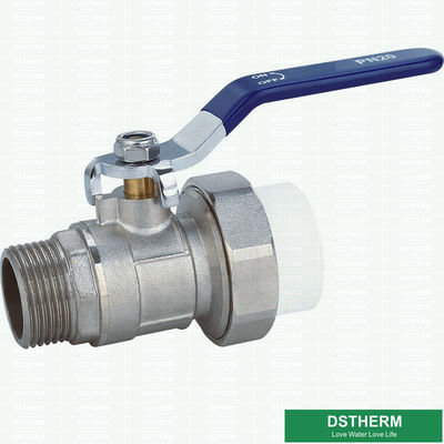 Ppr Male  Union Ball Valve High Pressure Strong Quality Water Flow Control