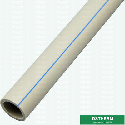 Corrosion Resistant Ppr Plumbing Pipe White Color High Working Temperature