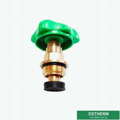 Ppr And Brass Stop Valve Up Part With Plastic Handle With Brass Valve Cartridges