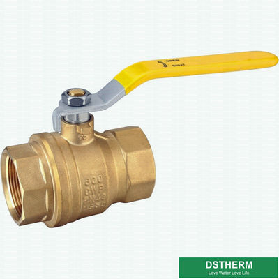 Gas Ball Valve With Double Female Union Threaded Forged High Pressure Brass Ball Valve