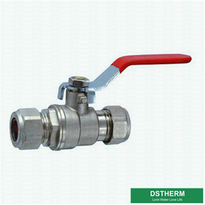 PEX Pipe Valves Brass Color Middle Weight Water Supplying Ball Valve Customized Forged Brass Ball Valve
