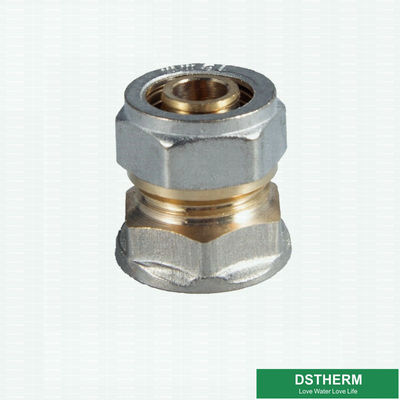 Customized Female Threaded Coupling Compression Brass Fittings Screw Fittings For Pex Aluminum Pex Pipe