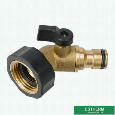 Garden Hose Pipe One Way Shut Off Valve Brass Fittings