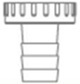 Ergonomic White Plastic Handle Bibcock Faucet with Customized Material and 1/2"*3/4" Specification 2