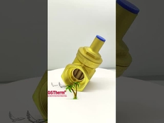 Brass Lock Gate Valve For Plumbing System Corrosion Resistance Customized Size