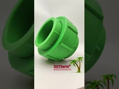 Ppr Green Plastic Union For Piping System Customizable Chemical Resistance