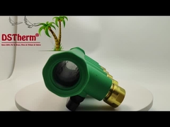 PPR Brass Blue 5 Ways Manifolds Customized Color and Logo 20mm