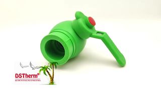 DSTHERM PPR Brass Ball Valve High Pressure Solution