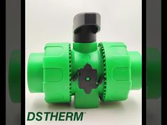 Lockable PPR Ball Valve Prevents Leaks and Loosening