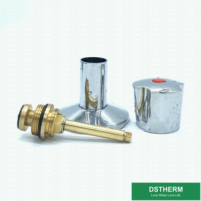 25mm Heavier Chrome Plated Heat Insulation PPR Stop Valve With Hexagonal Handle