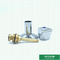 Triangle Handle PPR Stop Valve Connecting Pipe Plastic Stop Valve For Cold Hot Water Switching