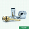 Round Handle Welding PPR Stop Valve Chrome Plated For Cold Hot Water
