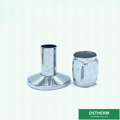 Chrome Plated Round Hexagonal Handle For Stop Valve Top Parts Cartridges