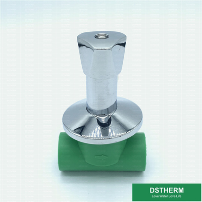 1" Chrome Plated Brass Insert Valve Cartridges Round Zinc Alloy Handle