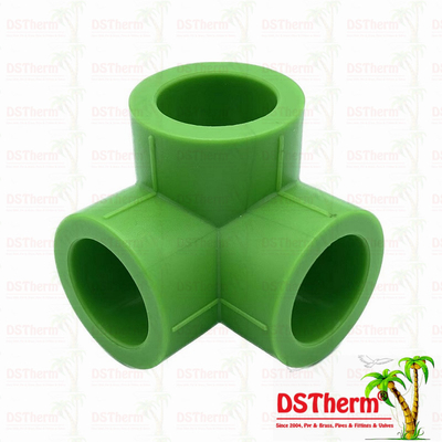 Type Y Tee PPR Pipe Fittings 20mm 25mm 32mm Plastic Pipe Fittings