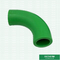 PN25 PPR Plastic Pipe Fittings Arc Shaped Elbow For Industrial Construction