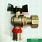 Lockable Brass Union Ball Valve With Press Connector 1/2&quot; - 1&quot;