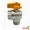 Butterfly Handle Forged Brass Ball Valve High Pressure Gas Pipe Valve