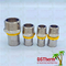 Brass Male Threaded Coupling Compression Fittings For Pex Aluminum Pex Pipe