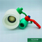 Metal Handle Plastic Ball Brass PPR Stop Valve For Cold Water Supplying