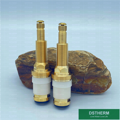 1/2" - 4" Top Part Stop Valve Cartridges With Plastic Cover Customized