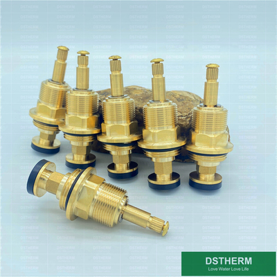 Customized Plumbing Stop Valve Cartridges Top Part With Plastic Cover