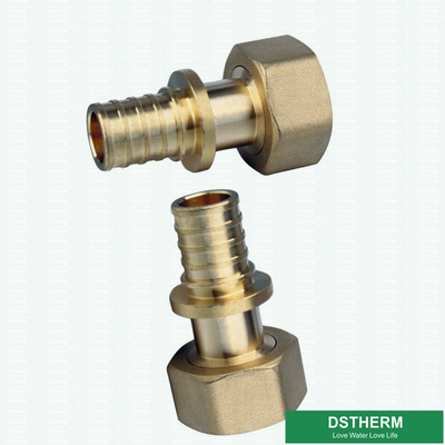 1/2" Slide PEX Brass Fittings For Male Threaded Coupling