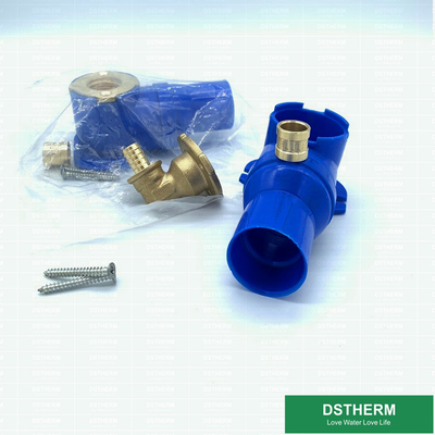 1/2" - 2" 105 Degrees Elbow Pex Brass Fittings Customized Pipe Slide Brass Fittings