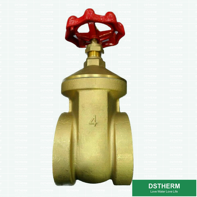 Flexible Ppr Coated Brass Gate Valve With Plastic Part 2 Inch