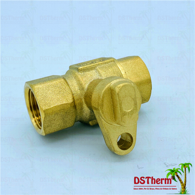 Lockable Brass Female Ball Lock Valve With Key Female And Male